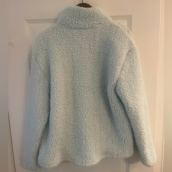 Ivory Ella Sherpa 1/4 Zip Fleece - Picture 3 of 5